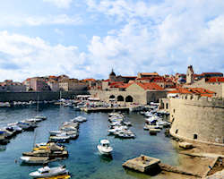Dubrovnik old port