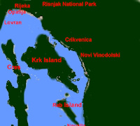 Kvarner Map