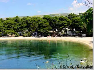 Ciovo Island beach