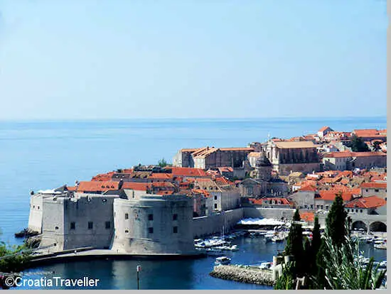 Dubrovnik from the east