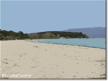 Lopar on Rab Island, Croatia