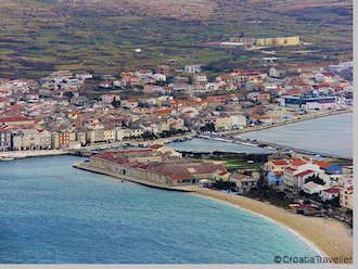 Pag Town, Croatia