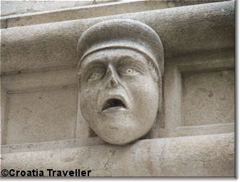 Detail from Sibenik cathedral