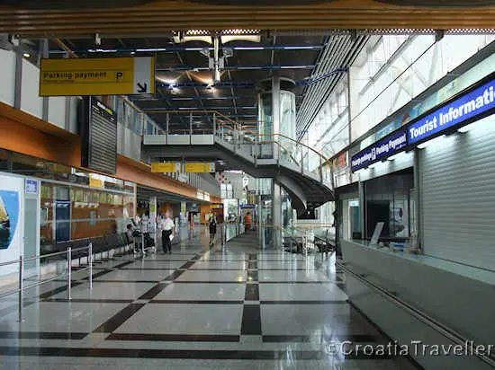 Split Airport interior