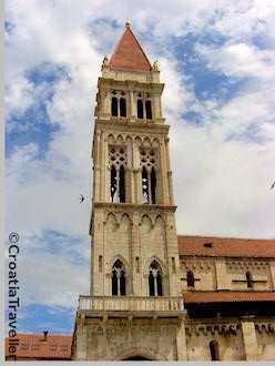 Trogir's cathedral bell tower