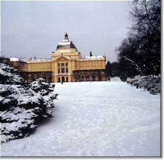 Zagreb in the snow