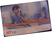 Croatian Telephone Card