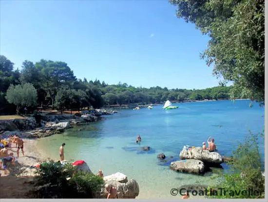 Brijuni Islands beach