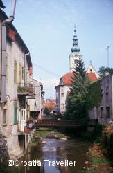 Streams run through Samobor