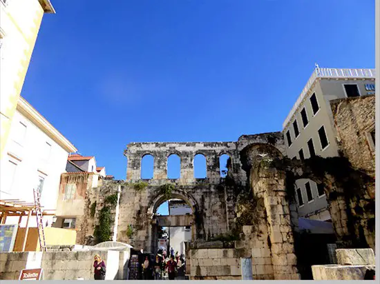 Diocletian's Place gate