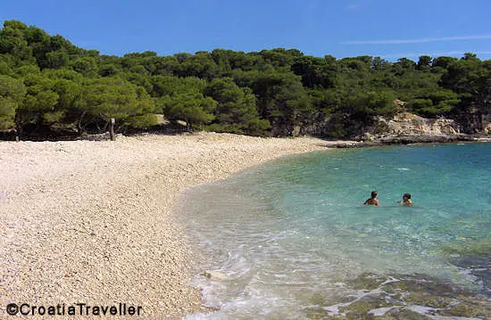 Srebrena Beach, Vis Island