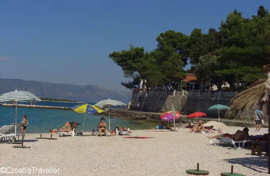 Lumbarda Town Beach