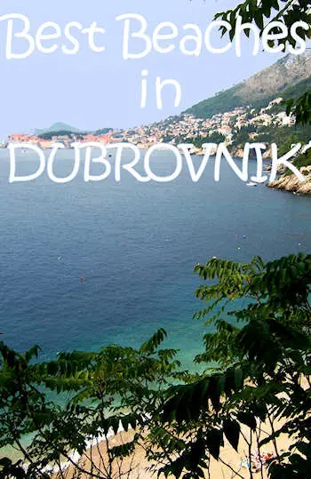 Dubrovnik beach