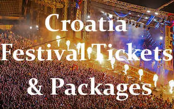 Croatia festival tickets