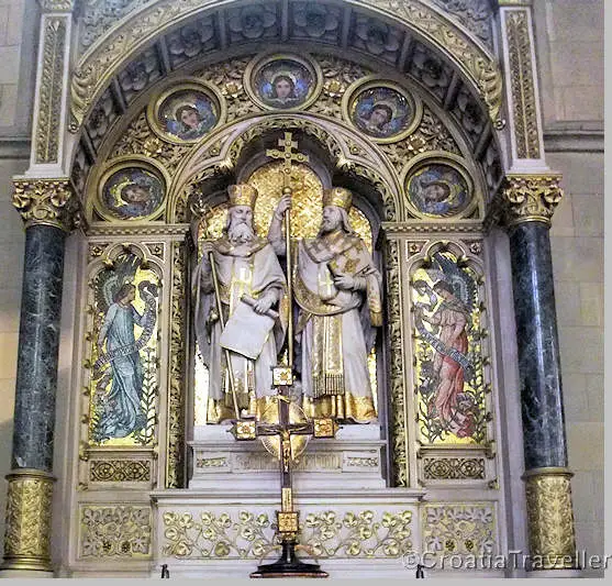 Altar of Saints Cyril and Methodius, Zagreb Cathedral