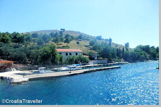 Entrance to the Kornati Islands National Park