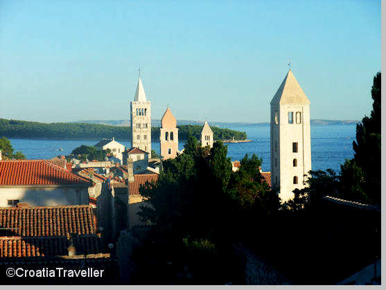 Rab Town Bell Towers