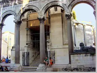 Diocletian Mausoleum entrance