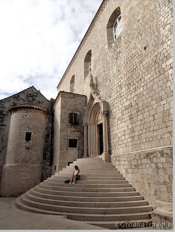 Dominican church steps, Dubrovnik