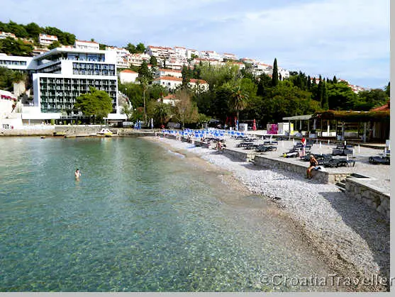 Lapad Beach, Dubrovnik