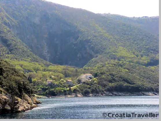 The Rugged Coast of Cres Island