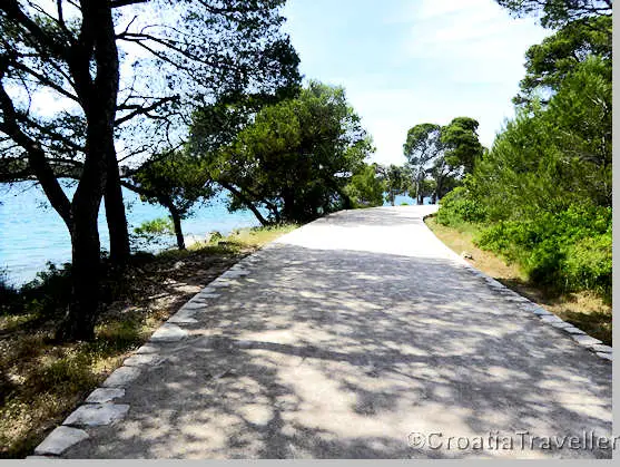 Promenade along St Anthony Channel, Sibenik