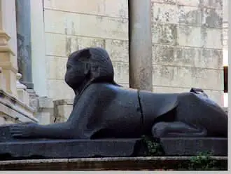 Sphinx in Diocletian's Palace