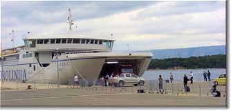 Jadrolinija ferry at Stari Grad port