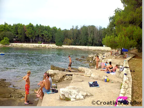 Umag beach