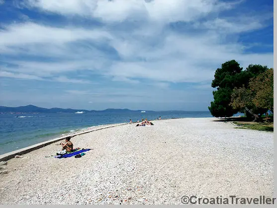 Kolovare beach, Zadar