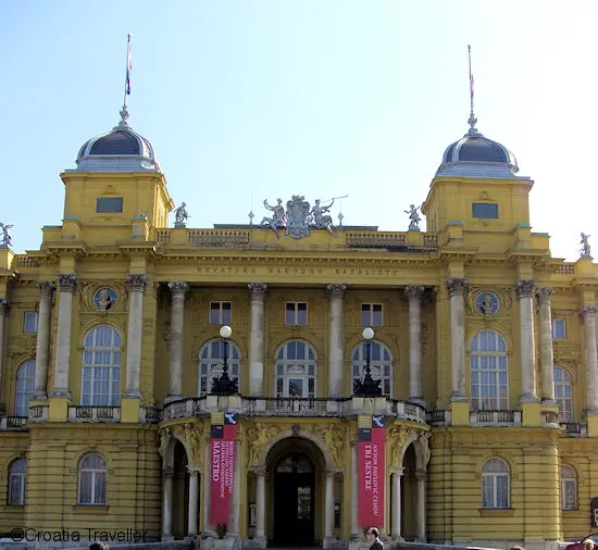 National Theatre in Zagreb