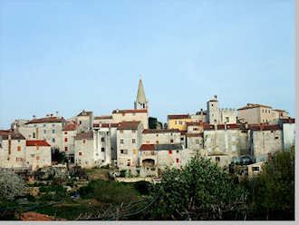 Map of Croatia with top sights