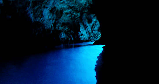 Blue Cave of Bisevo