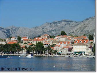 Cavtat sea promenade