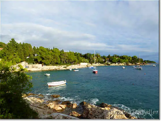 Cove outside Hvar town