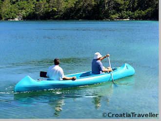 Kayaking in Mljet National Park