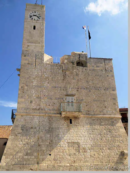 Castle tower of Komiza