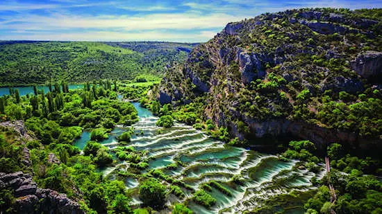 Roski slap, Krka national park