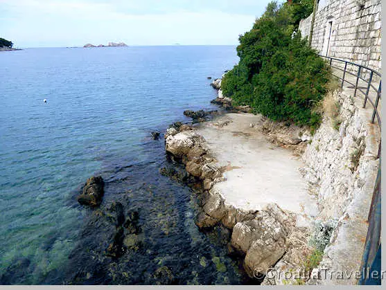 Cove on Lapad peninsula, Dubrovnik