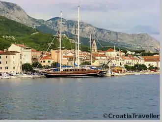 Makarska harbour