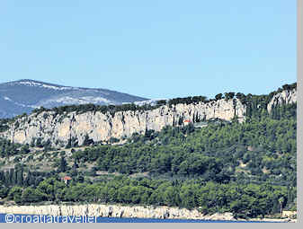 Marjan hill cliffs