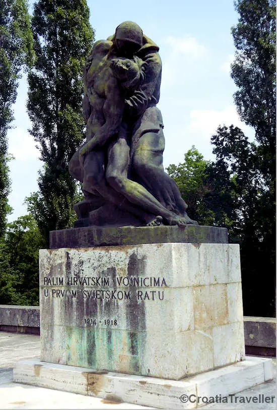 Monument to WW1 Mirogoj