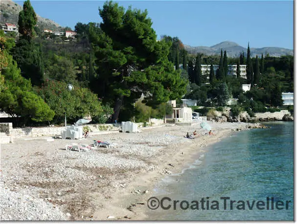 Beach, Mlini, Croatia