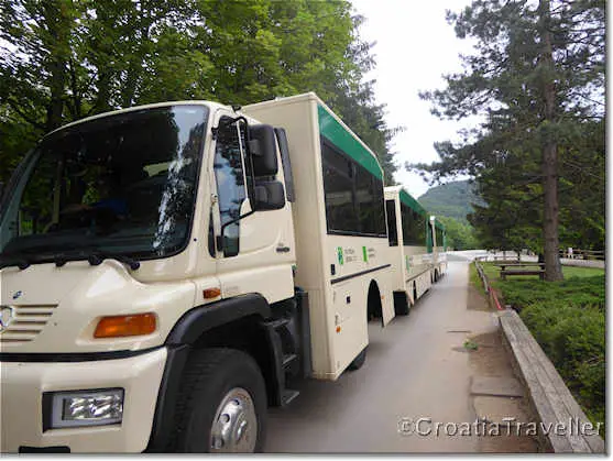 Plitvice sightseeing train