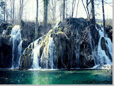 Plitvice Lakes in April