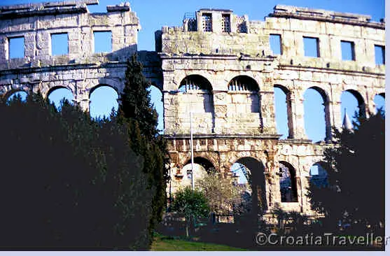 Pula's Roman Amphitheatre