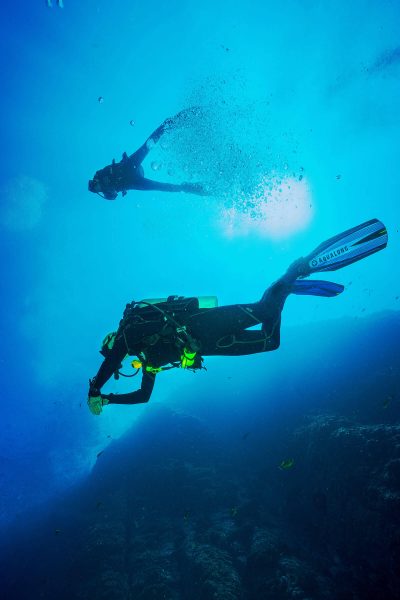 Scuba divers, Hvar