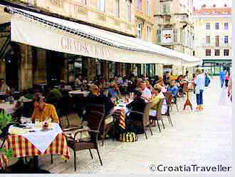 Cafe in Split