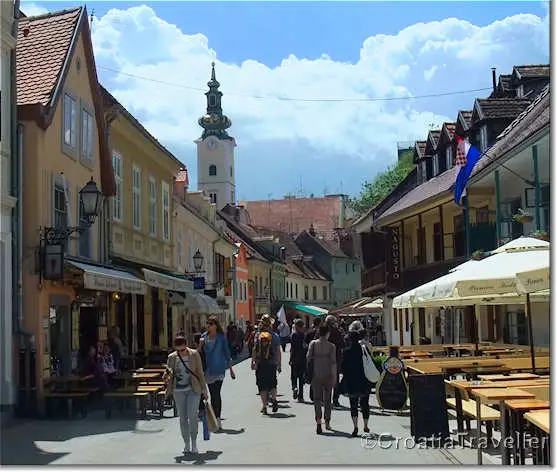 Tkalciceva street, Zagreb