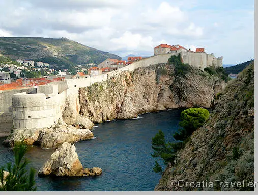Western walls, Dubrovnik